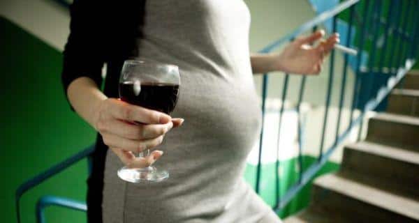 Can booze while carrying a child cause you to be a criminal?